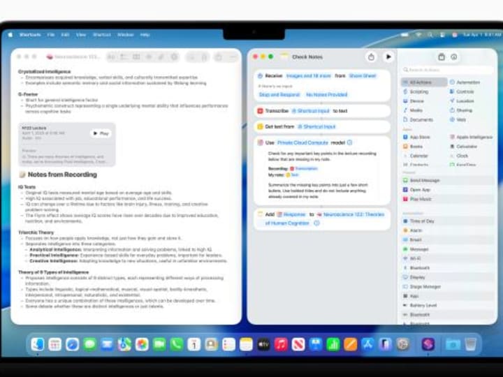 Apple Perkenalkan Shortcuts AI Baru yang Mudahkan Otomatisasi Sehari-hari