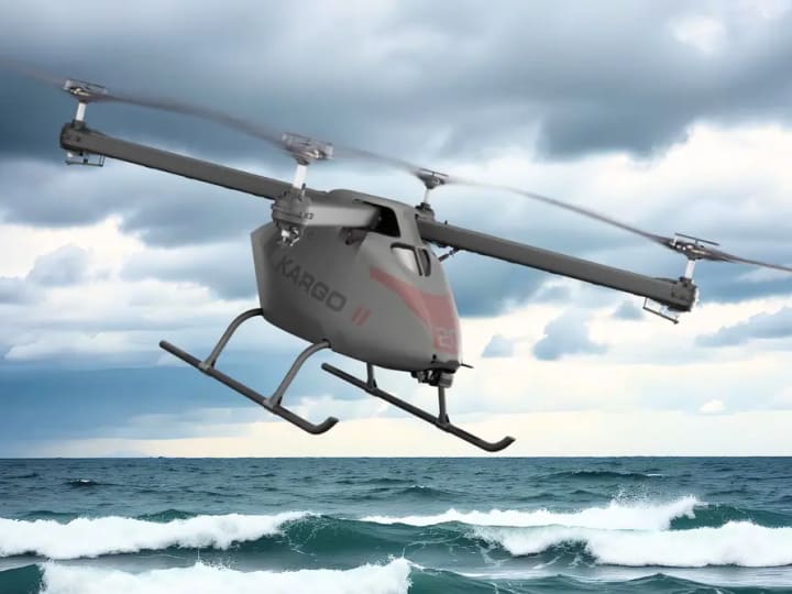 Drone VTOL KARGO II dengan Kapasitas Angkut Besar Hadir untuk Misi Sulit