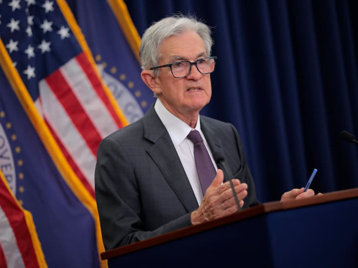 Sinyal Pemotongan Suku Bunga Powell Dorong Kenaikan Saham di Pasar AS