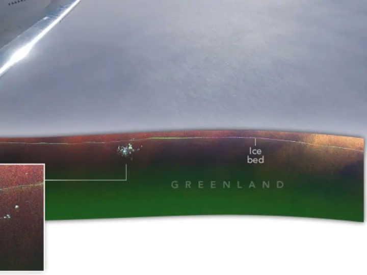 NASA menemukan pangkalan militer rahasia AS yang terkubur 100 kaki di bawah es Greenland.