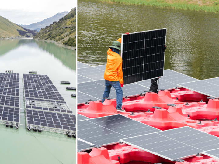 Sistem PV terapung China menawarkan stabilitas tinggi, dapat menahan gelombang hingga 13 kaki.