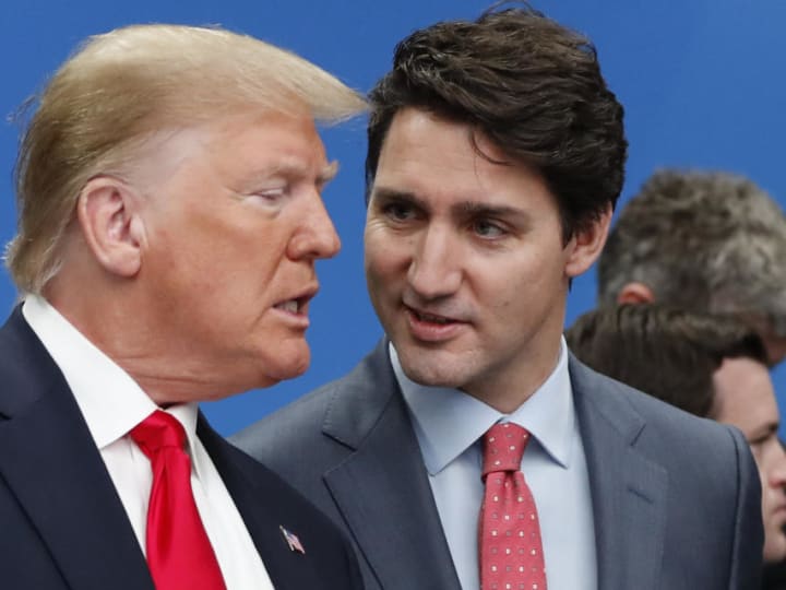 Trudeau mengatakan Trump akan menaikkan harga bagi warga Amerika jika dia melanjutkan ancaman tarif terhadap Kanada.