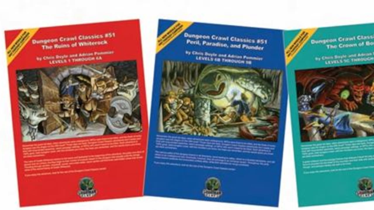 Mulai Tahun 2025 Dengan Mengambil Lima Puluh Dungeon Crawl Classics Untuk Meja Anda