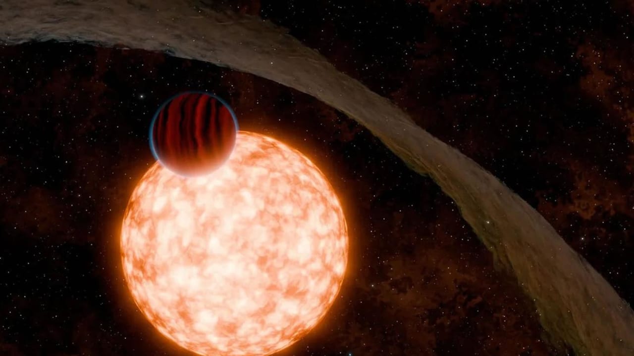 Planet termuda yang pernah ditemukan memiliki orbit yang tidak sejajar, membingungkan para ilmuwan.