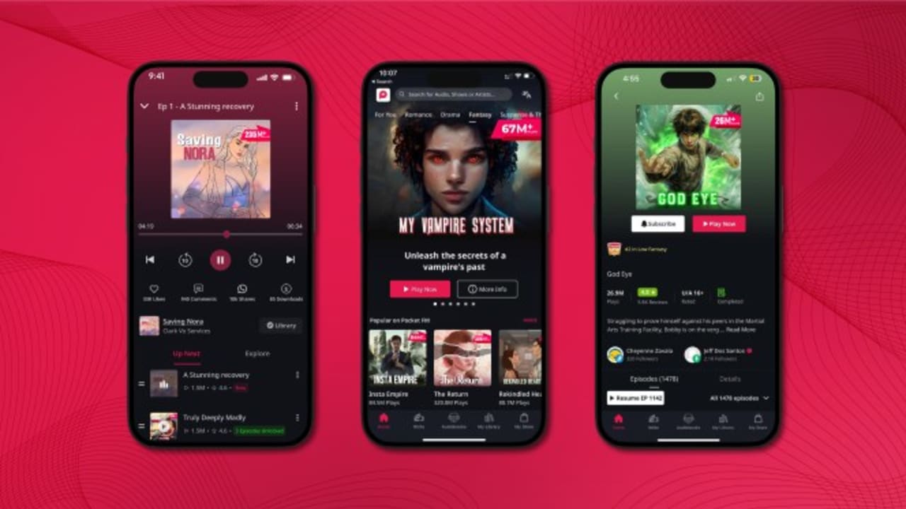 Platform audio Pocket FM memanfaatkan alat AI untuk membantu memperluas katalog kontennya.