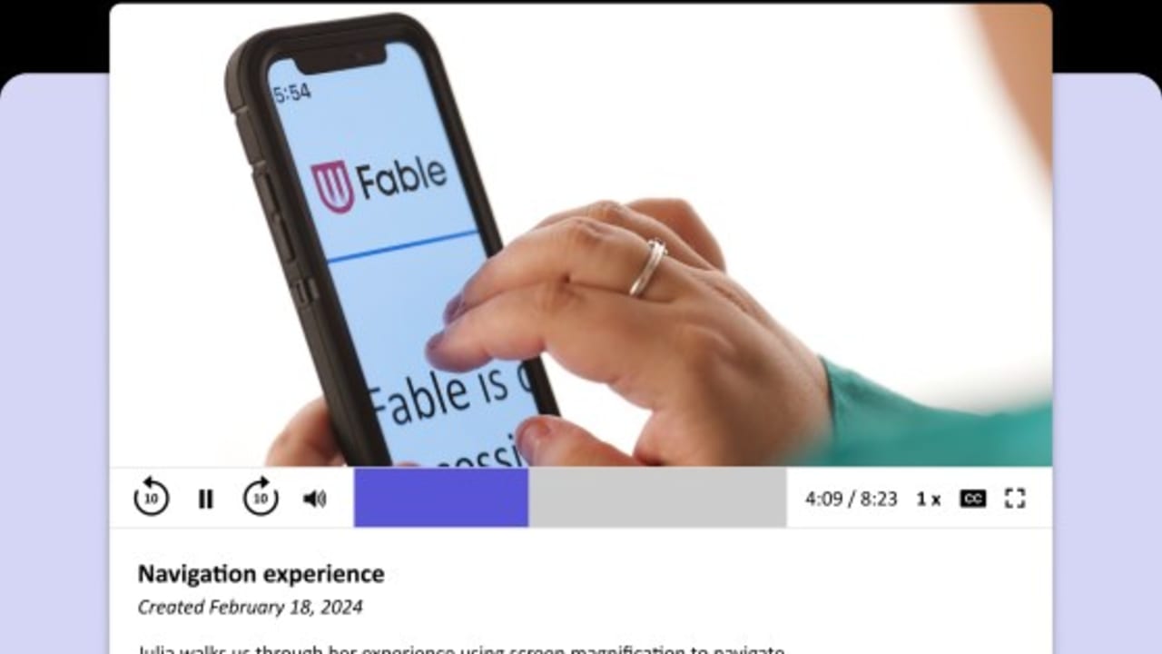 Fable menambahkan gangguan kognitif dan pendengaran ke dalam alat aksesibilitasnya dengan putaran pendanaan sebesar Rp 411.13 miliar ($25 juta) .