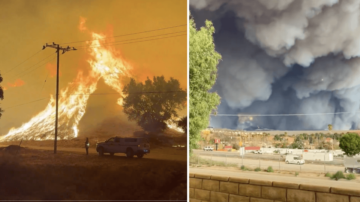 Kebakaran Liar Hughes Fire Meluas Cepat, Ribuan Penduduk Dievakuasi di Los Angeles