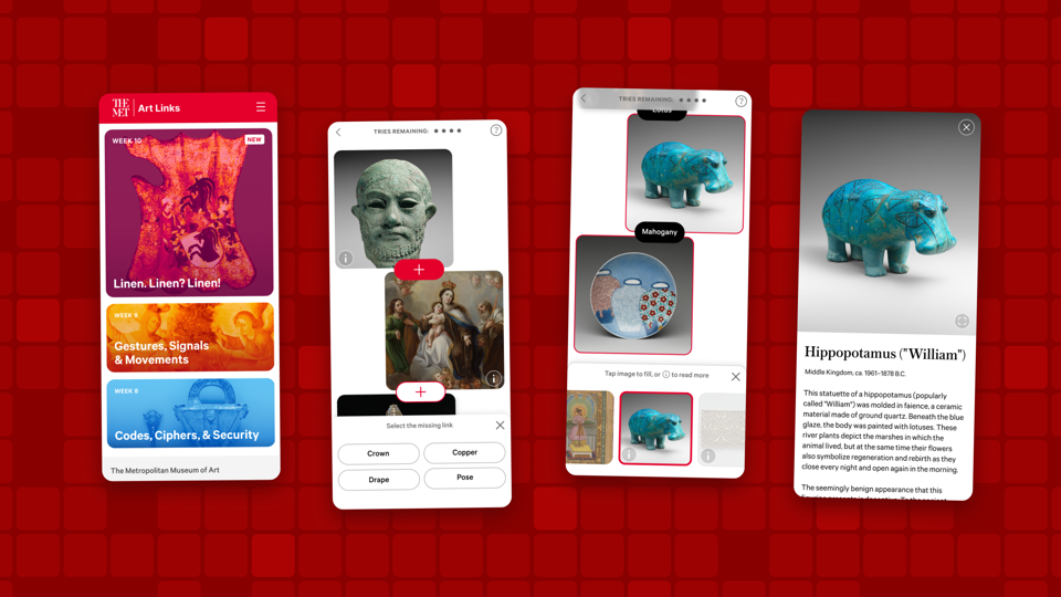 The Met Luncurkan Art Links, Game Blockchain untuk Asah Minat Seni Lewat Koneksi Kreatif