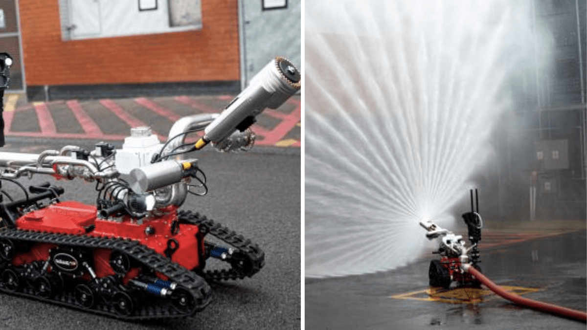 Kent Fire and Rescue Service Hadirkan Robot Pemadam Kebakaran Canggih untuk Lindungi Petugas