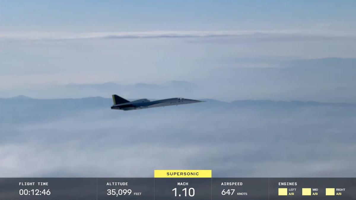 XB-1 Baby Boom Mencetak Rekor Penerbangan Supersonik Pertama Setelah Concorde