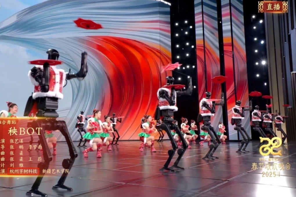 Robot Humanoid AI Tampilkan Tarian Tradisional di Gala Tahun Baru Imlek