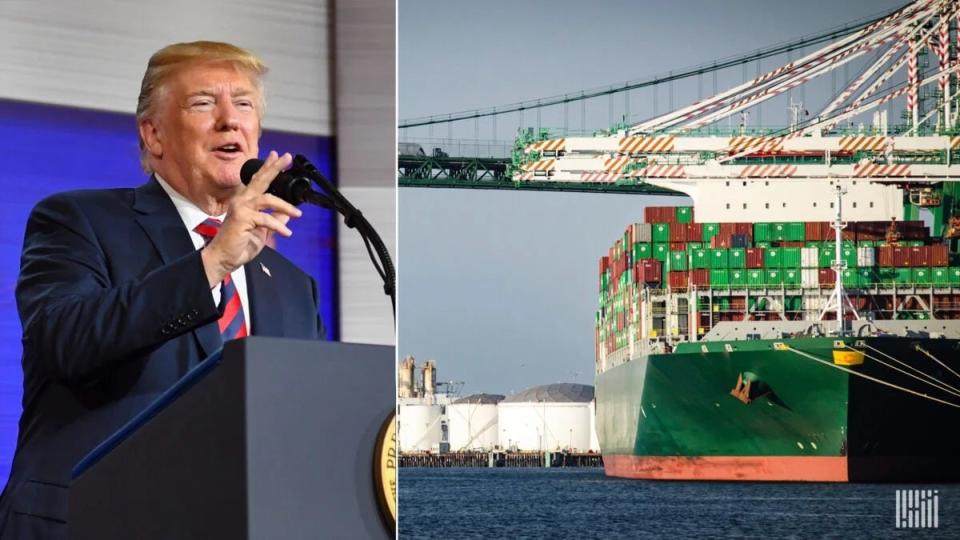 Tarif Pengiriman Asia-AS Turun Saat Imlek, Ancaman Tarif Trump Membayangi