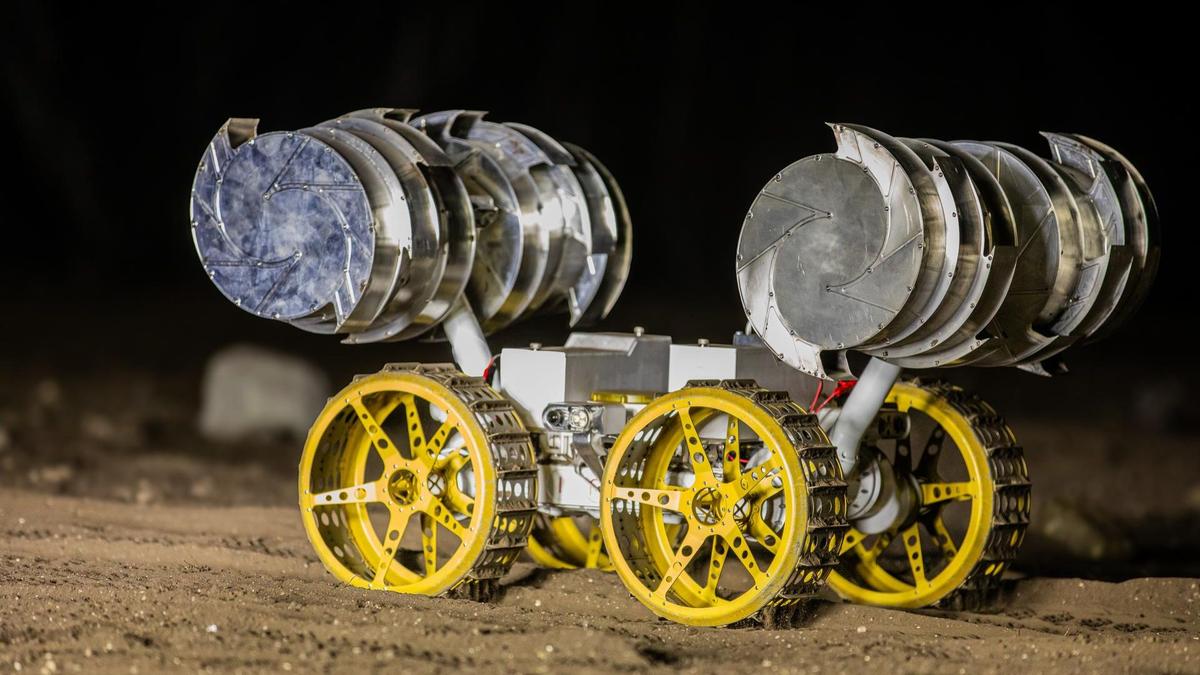 NASA Kembangkan Robot IPEx untuk Menambang Regolith Bulan Secara Efisien