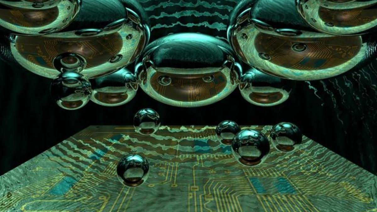 Simulasi Kuantum Ungkap Rahasia Transisi Vakum Semu Alam Semesta