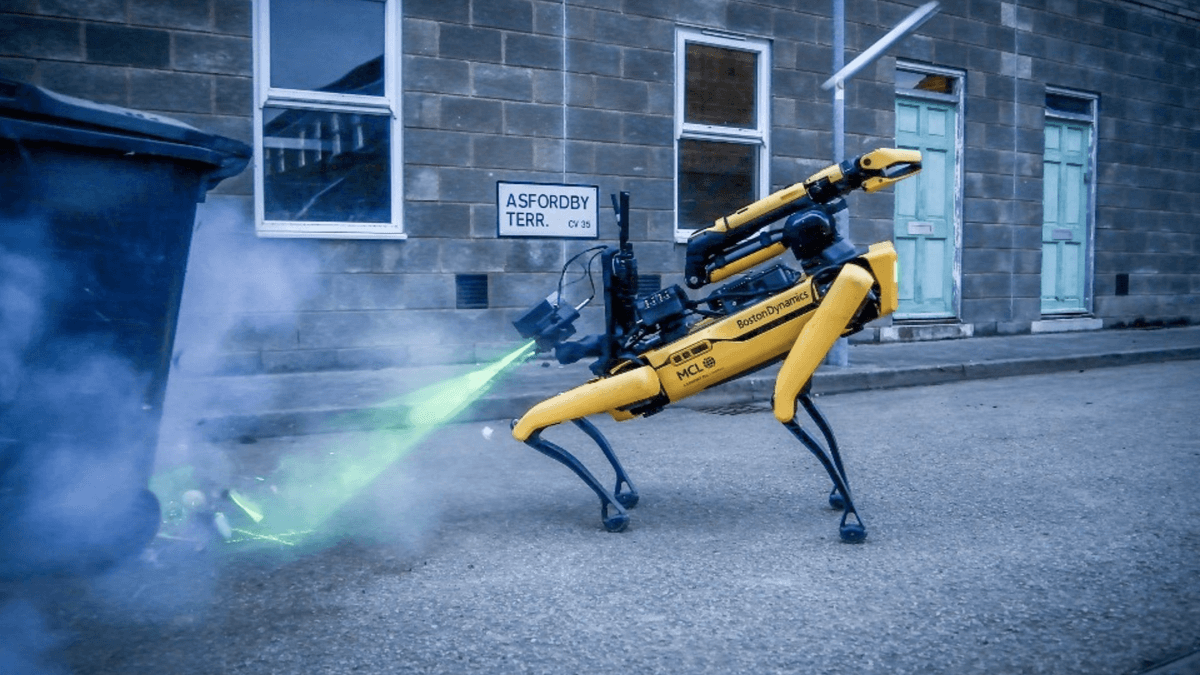 Robot Anjing Canggih Inggris Bantu Menjinakkan Bom, Lindungi Personel Militer