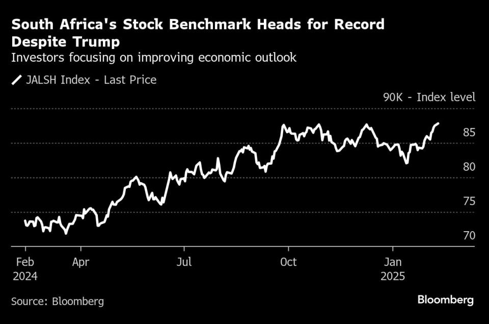 Pasar Saham Afrika Selatan Raih Rekor Meski Bantuan AS Dibekukan