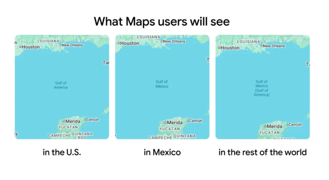 Google Maps Mengganti Nama Teluk Meksiko Jadi Teluk Amerika Sesuai Perintah Trump