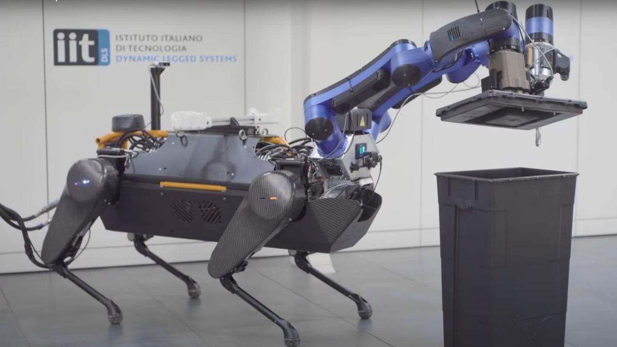 Robot Quadruped Hidraulik Canggih untuk Operasi Jarak Jauh di Lingkungan Berbahaya