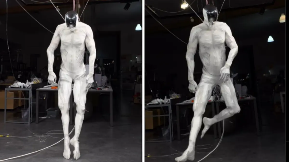 Clone Robotics Perkenalkan Robot Humanoid Muskuloskeletal Mirip Manusia