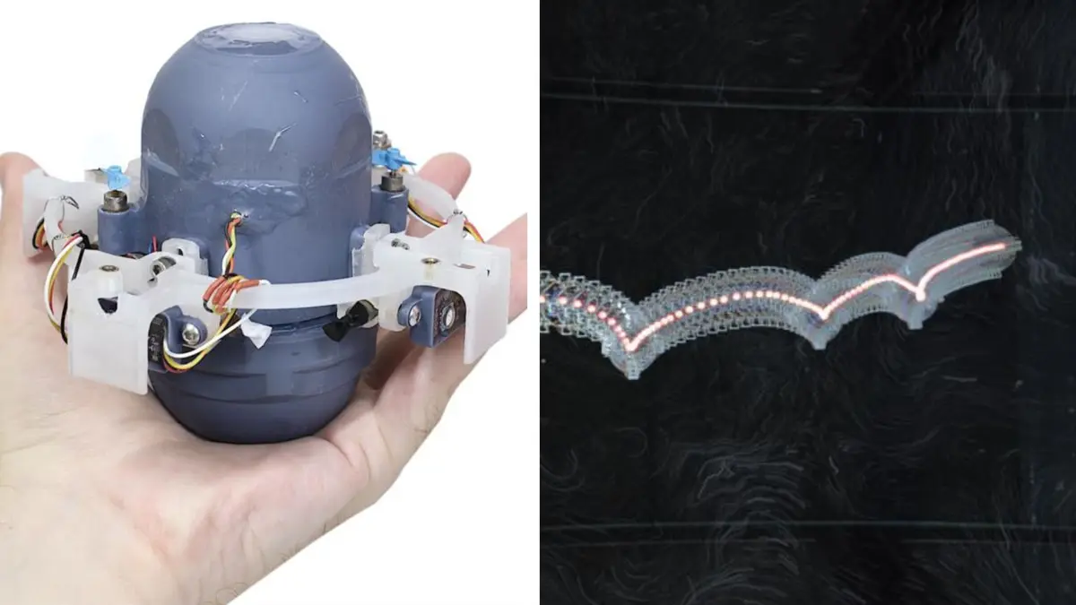 Robot Kecil CARL Diciptakan untuk Menghemat Energi dengan Berselancar di Vorteks