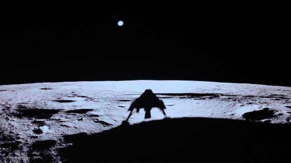 Robot Texas Blue Ghost Jadi Pesawat Komersial Pertama yang Mendarat di Bulan