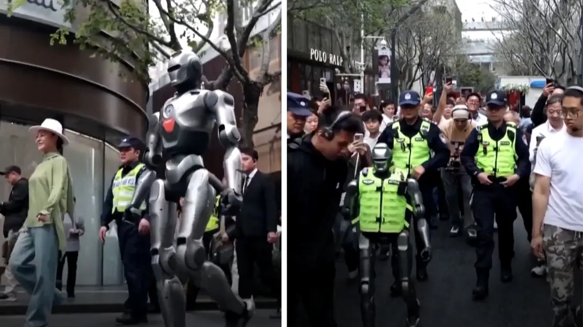 Robot Humanoid PM01 Diperkenalkan untuk Patroli Polisi di Shenzhen