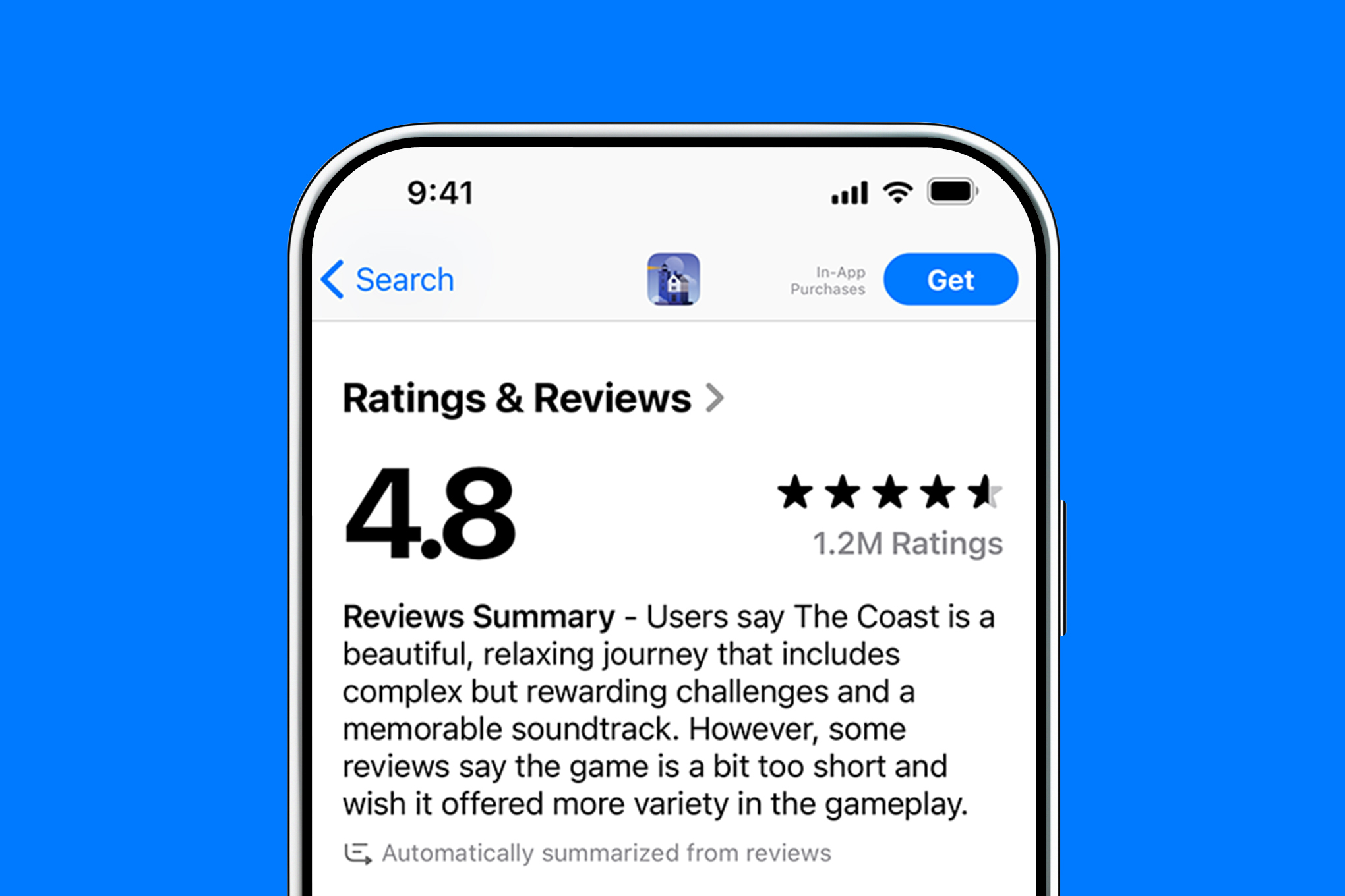 Apple Hadirkan Ringkasan Ulasan AI di App Store untuk iOS 18.4