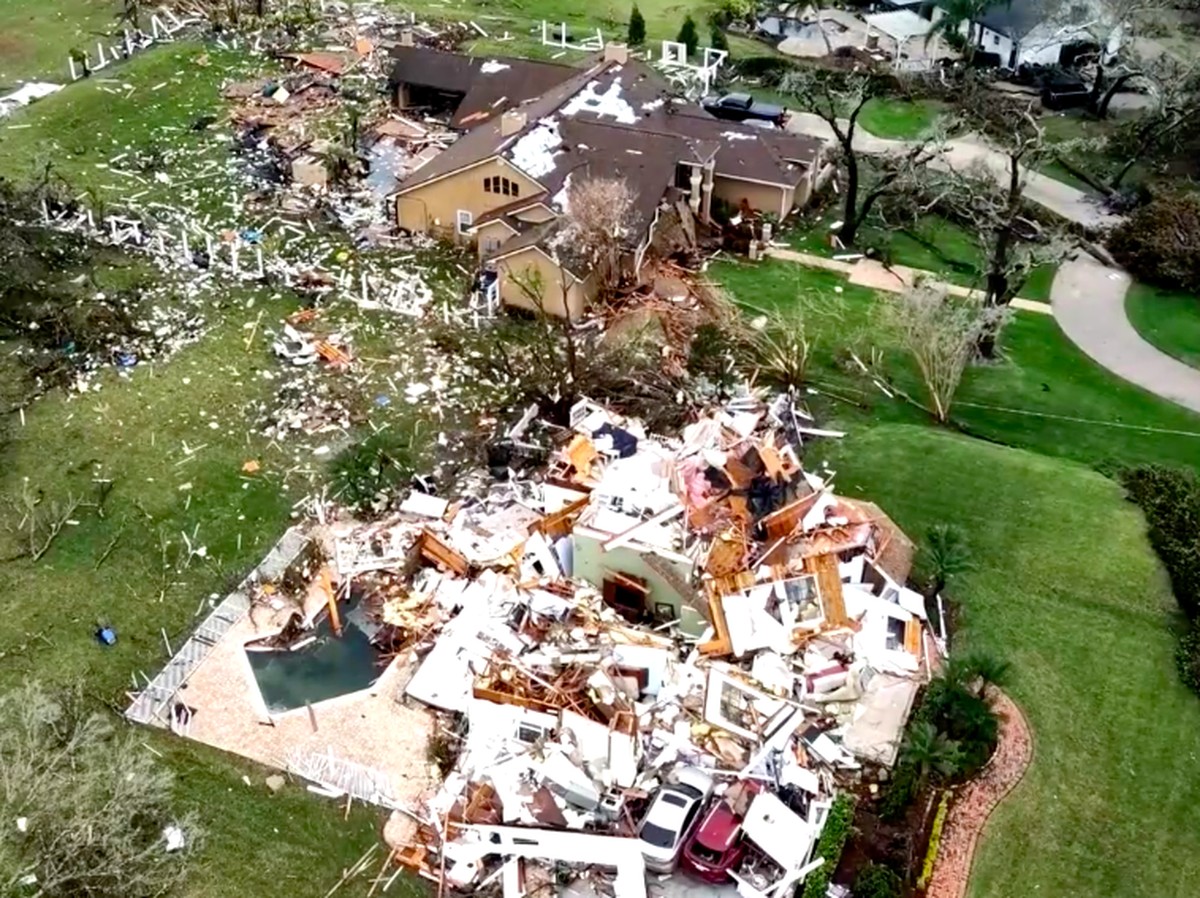 Tornado Langka Hantam Seminole County Florida, Kerusakan Meluas Tanpa Korban Jiwa