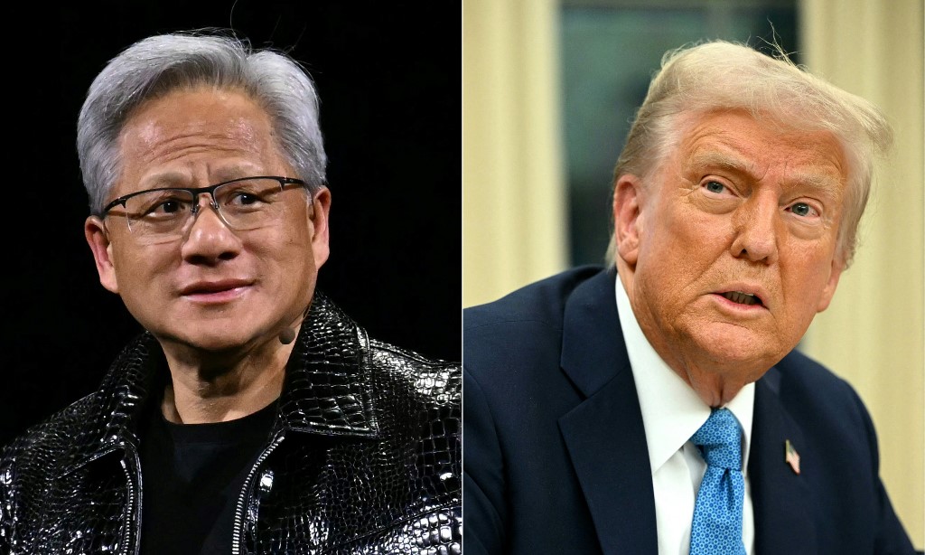 CEO Nvidia Bertemu Trump Bahas Tarif Chip dan Tantangan AI di Pasar Global