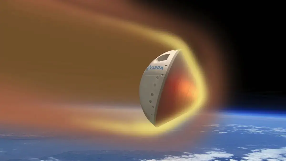 Varda Space Uji Teknologi Hipersonik dan IMU di Misi Ketiga Orbital