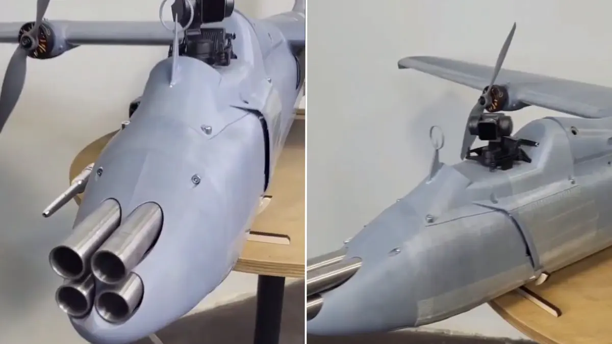 Drone ZigZag Berlaras Empat: Inovasi Senjata Udara Ukraina Melawan Drone Musuh