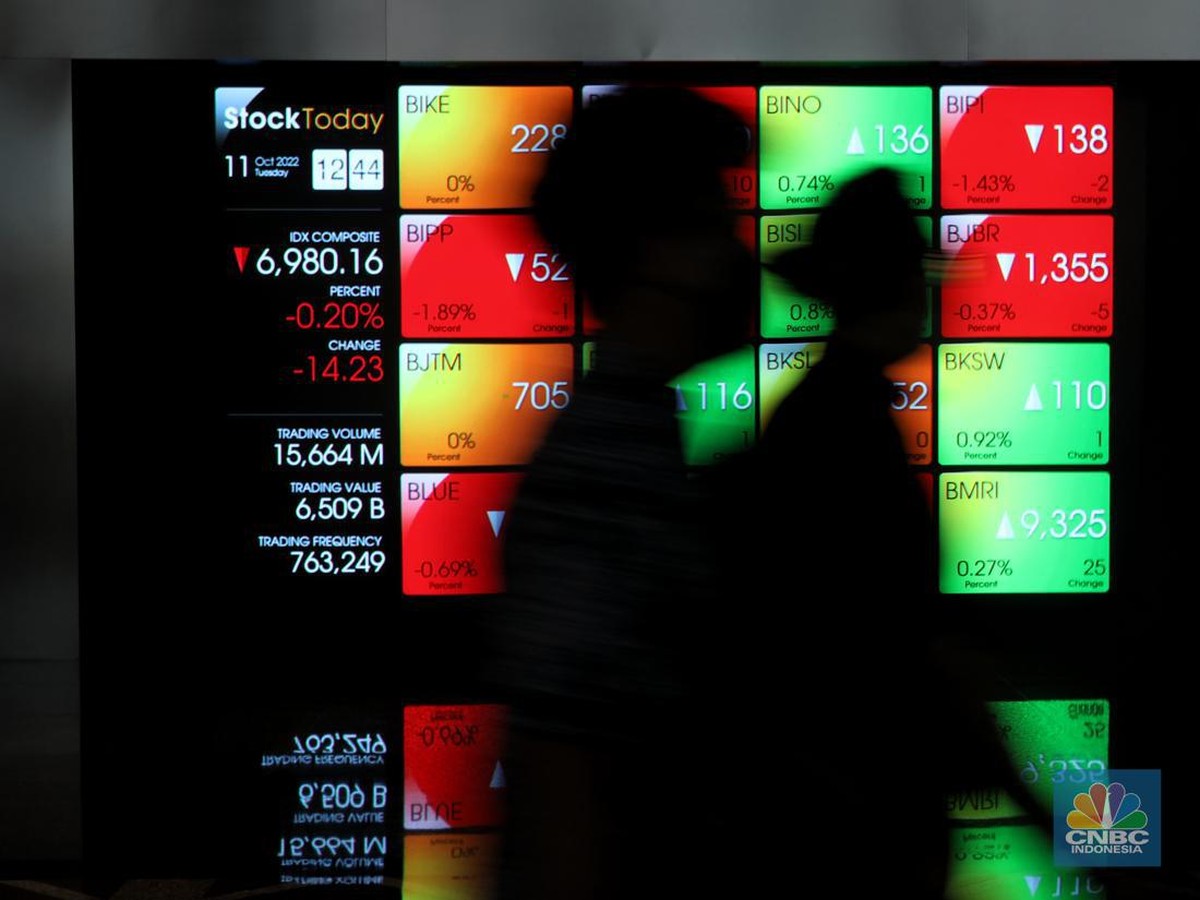 IHSG Turun Tajam, Investor Asing Jual Saham Rp885 Miliar Awal Pekan