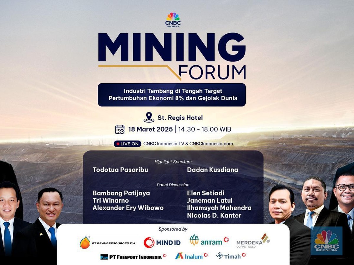 Mining Forum 2025: Peluang dan Tantangan Industri Tambang untuk Dukung Target Ekonomi 8%