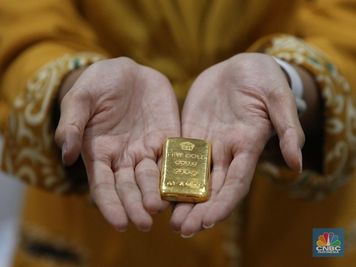 Harga Emas Capai Rekor USRp 49.34 ribu ($3.000) , Dorong Bisnis Emas Bank Syariah Melonjak