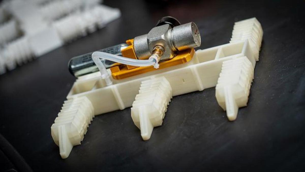 Robot 3D-Printed Bisa Jalan Tanpa Elektronik, Hanya Pakai Gas Tekan