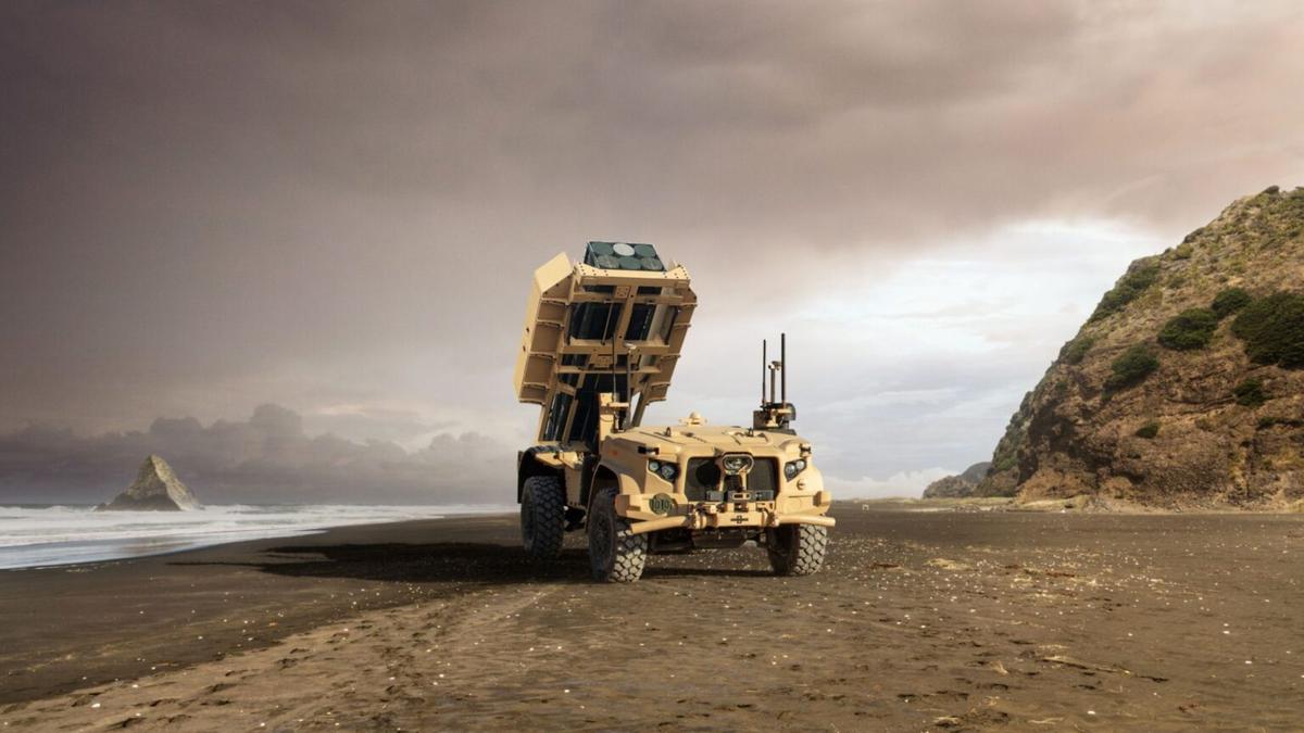 Oshkosh Perkenalkan Kendaraan Tempur Otonom Pemegang Roket HIMARS