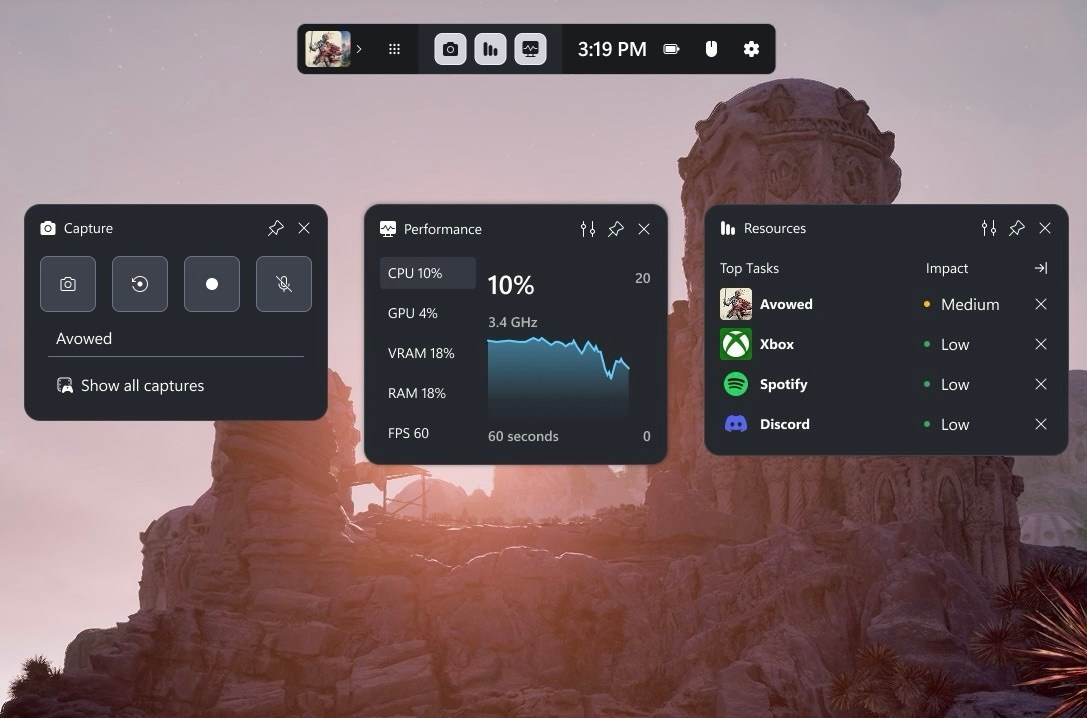 Update Xbox Maret: Tampilan Baru Game Bar dan Fitur Cloud Gaming Lebih Praktis