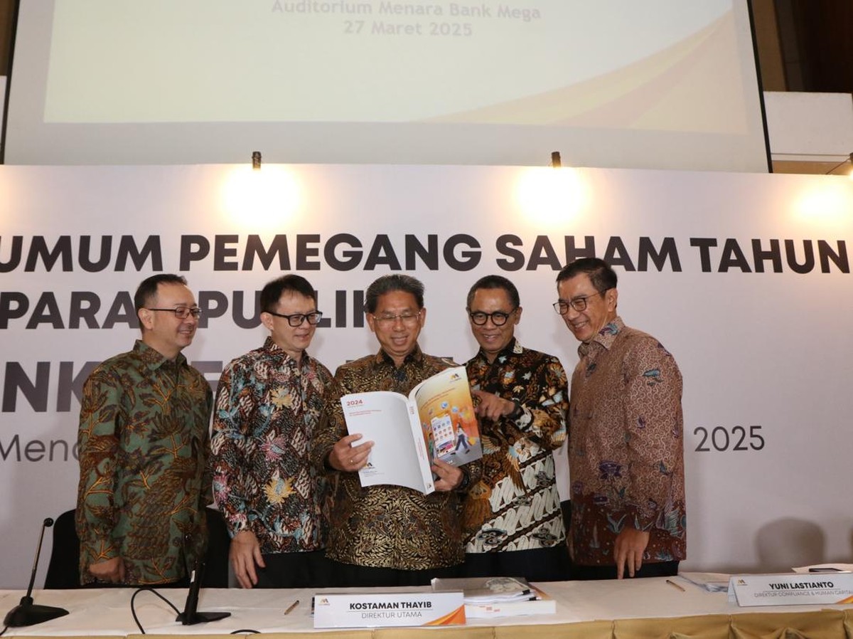 Bank Mega RUPST 2024: Laba Besar, Dividen Cair, Direksi Berganti