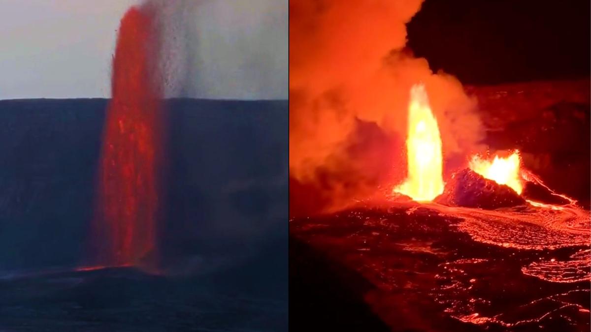 Erupsi Gunung Kilauea Kembali Memukau dengan Lava Setinggi 1.000 Kaki