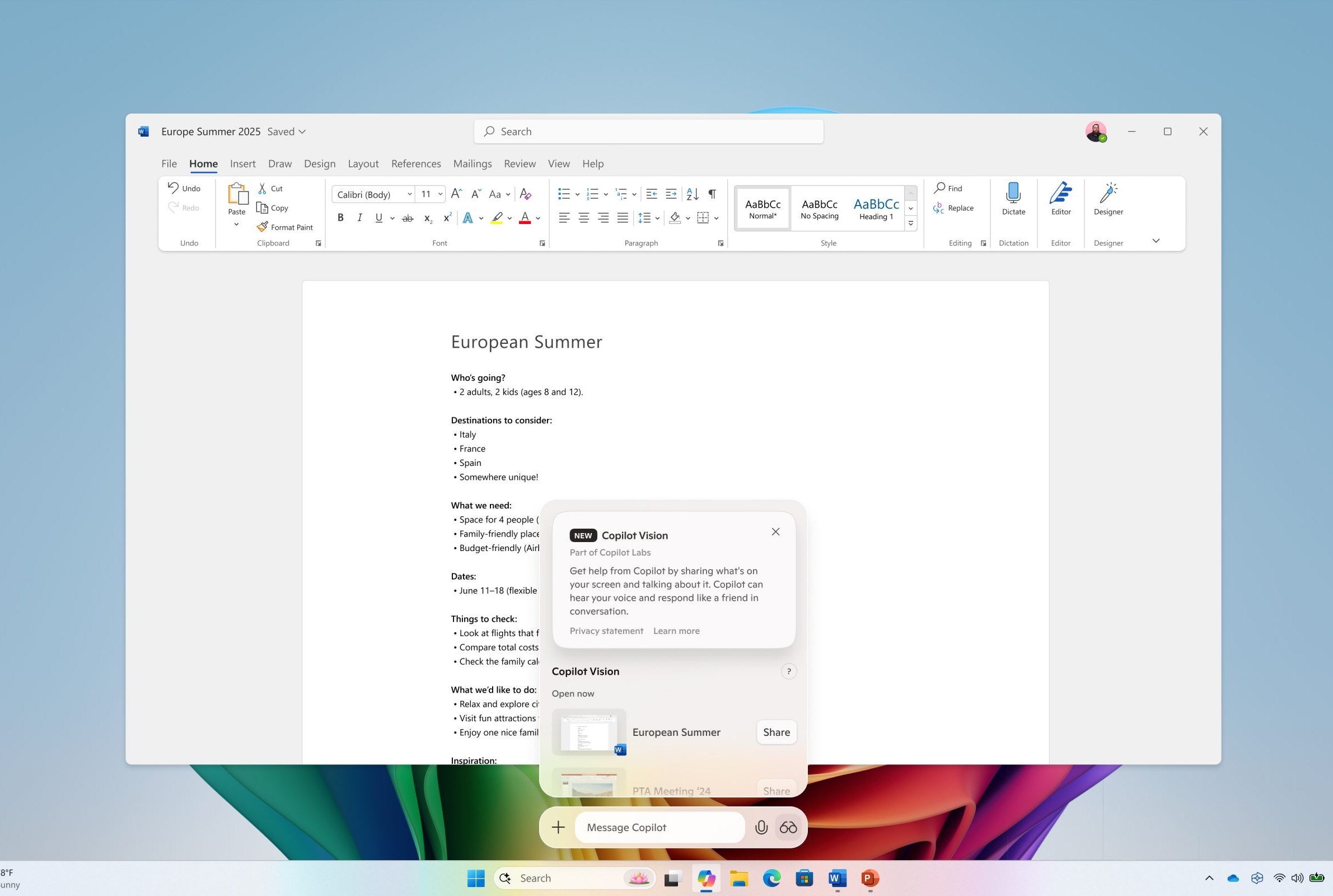 Microsoft Copilot Vision: AI Baru yang Bisa Melihat dan Membantu di Semua Aplikasi Windows