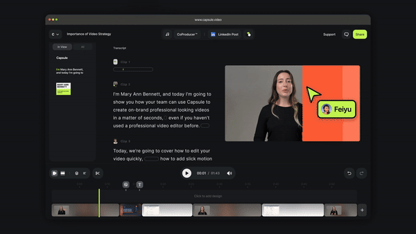 Capsule Dapatkan Dana Rp 197.34 miliar ($12 Juta)  untuk Fitur AI Editor Video Baru yang Canggih