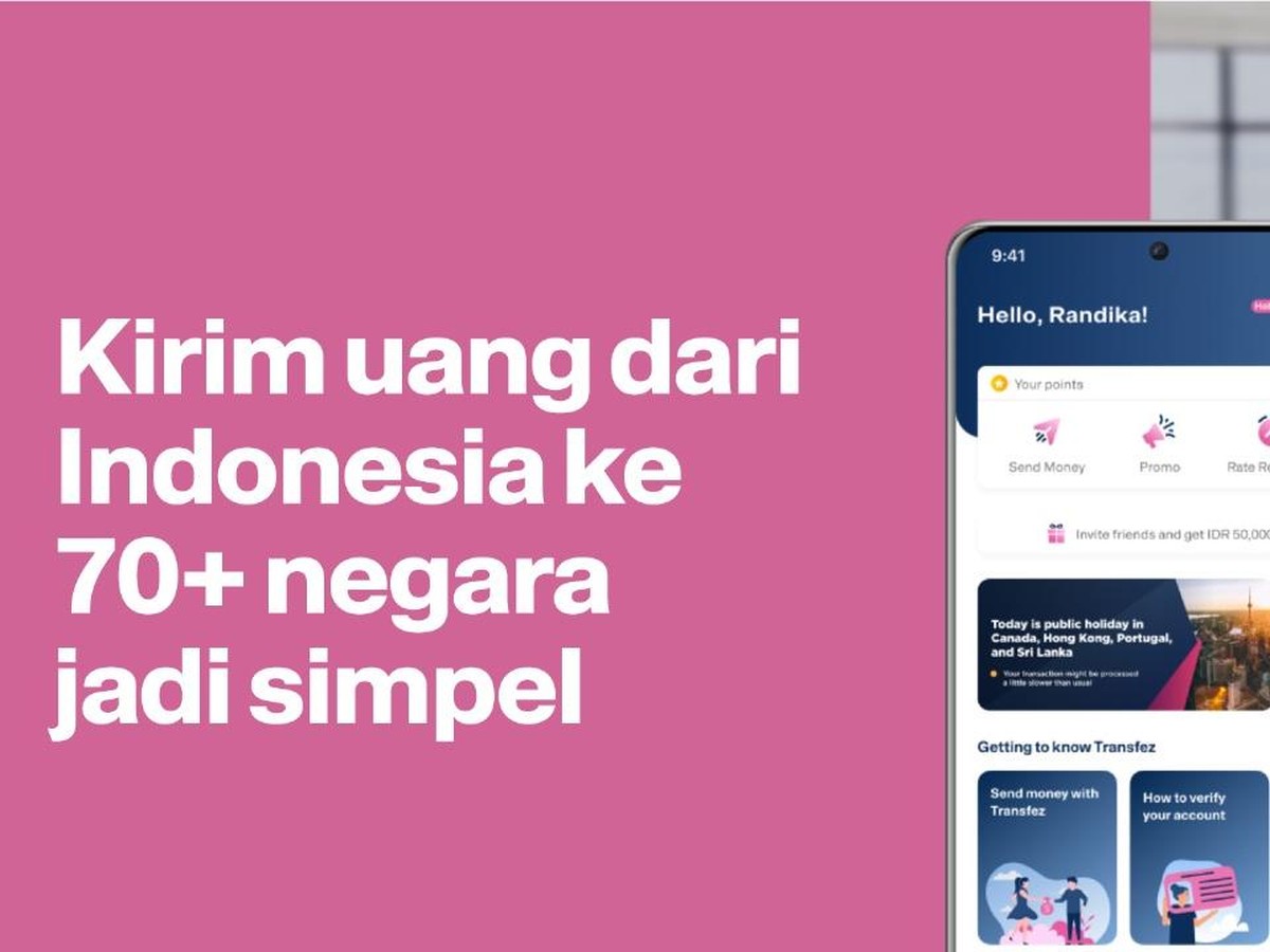 Transfez, Solusi Mudah dan Aman Kirim Uang dari Indonesia ke Luar Negeri