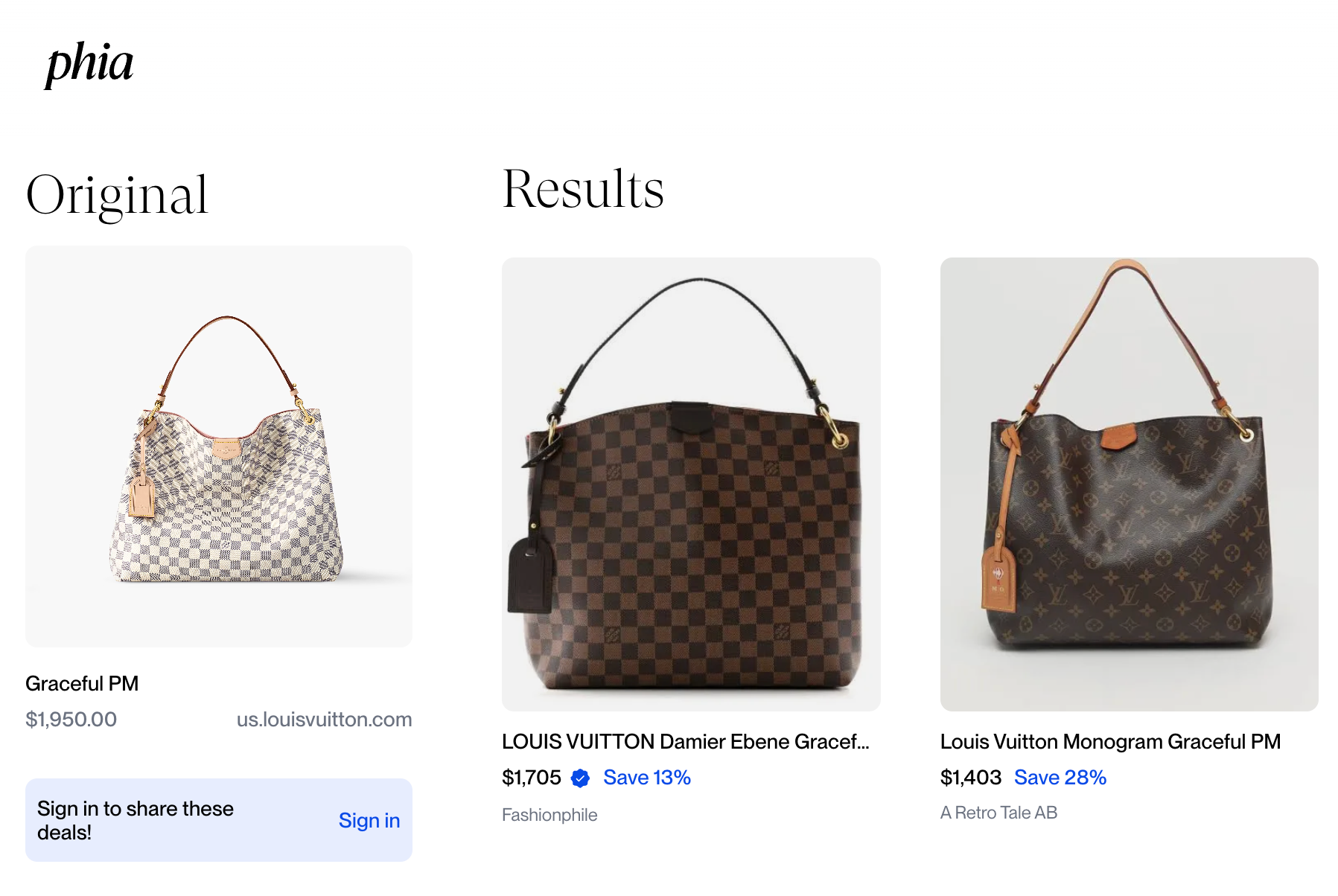 Phia, Aplikasi AI dari Phoebe Gates Bantu Bandingkan Harga Fashion Bekas dan Baru