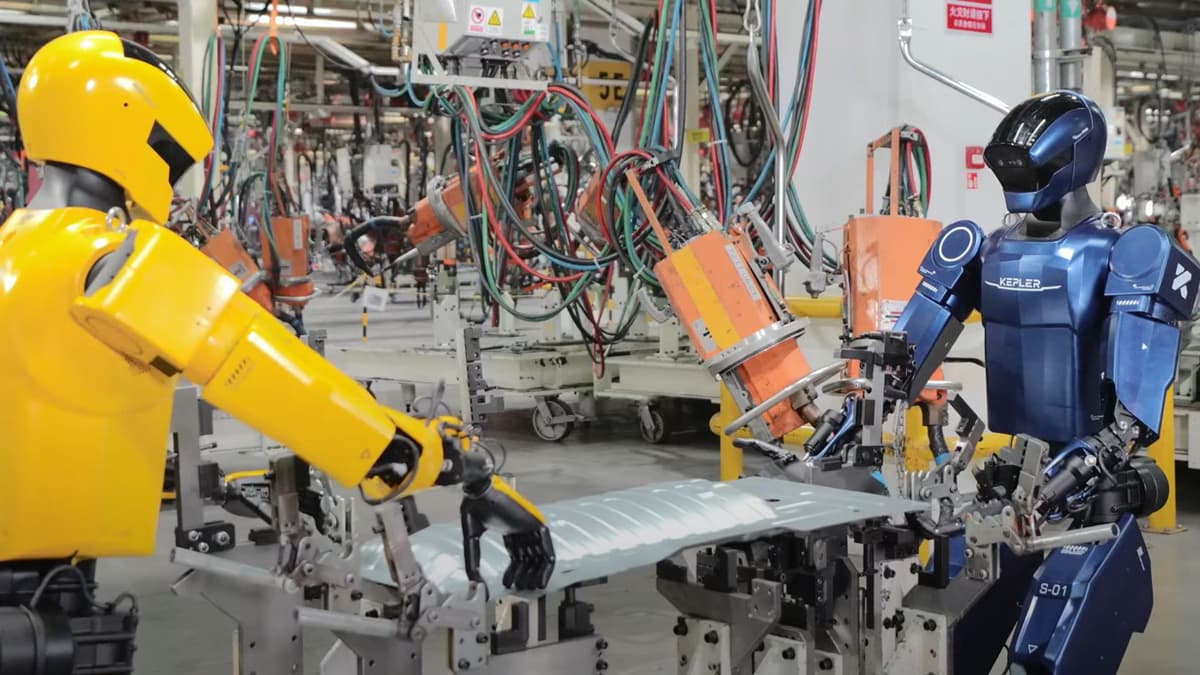 Kepler Luncurkan Robot Humanoid Canggih untuk Modernisasi Pabrik Otomotif