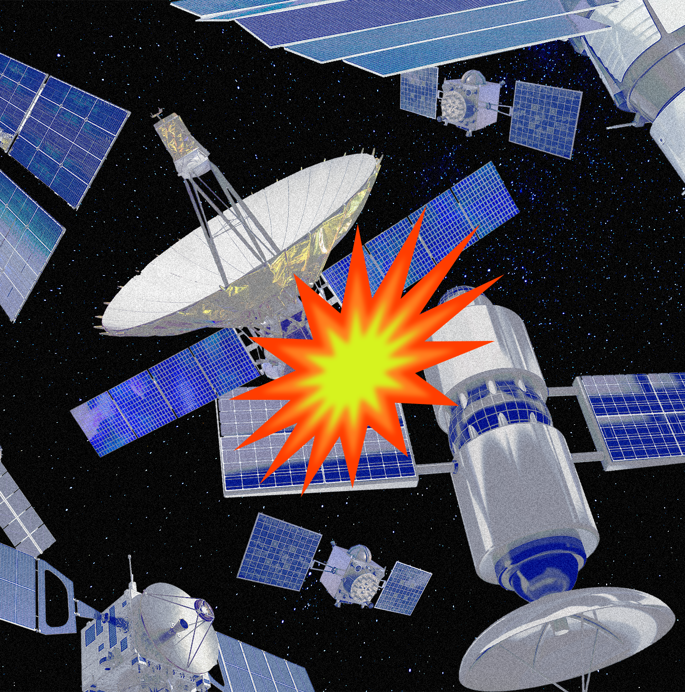 Risiko Tabrakan Satelit dan Krisis Sampah Antariksa di Orbit Bumi
