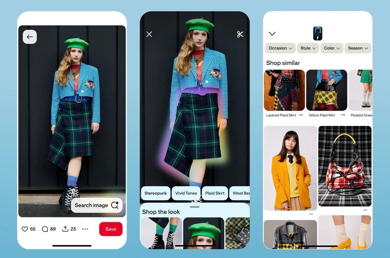 Pinterest Pakai AI Visual untuk Cari dan Sesuaikan Aksesori Fashion Lebih Mudah