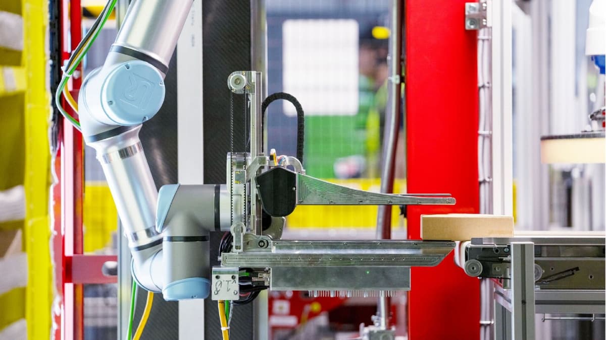 Robot Vulcan Amazon dengan Sensor Sentuhan Bawa Revolusi di Gudang