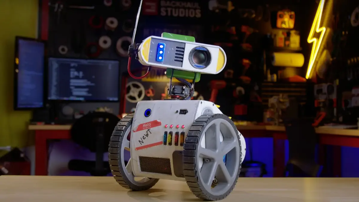 Membangun Newt: Robot Nyata Bintang Film Petualangan Sci-Fi