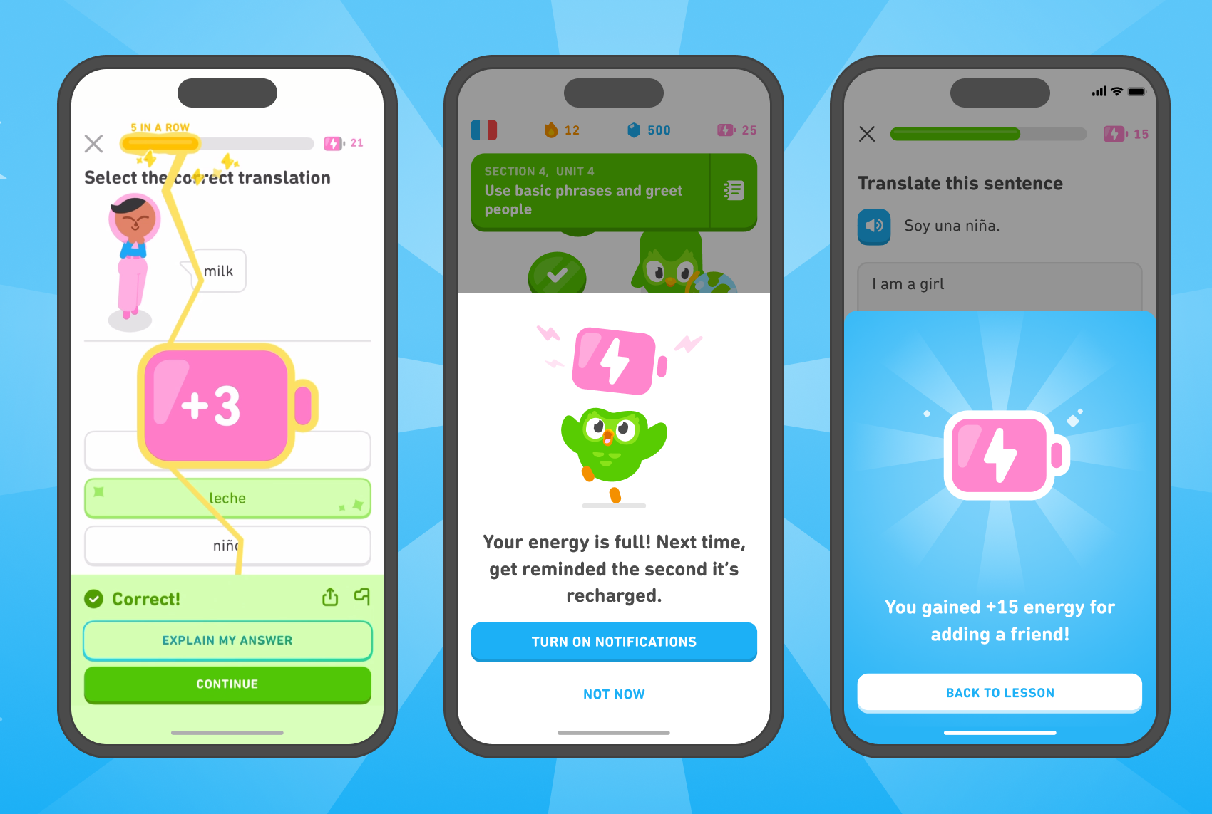 Duolingo Ganti Hati dengan Energi, Bikin Belajar Jadi Lebih Menyenangkan dan Motivasi