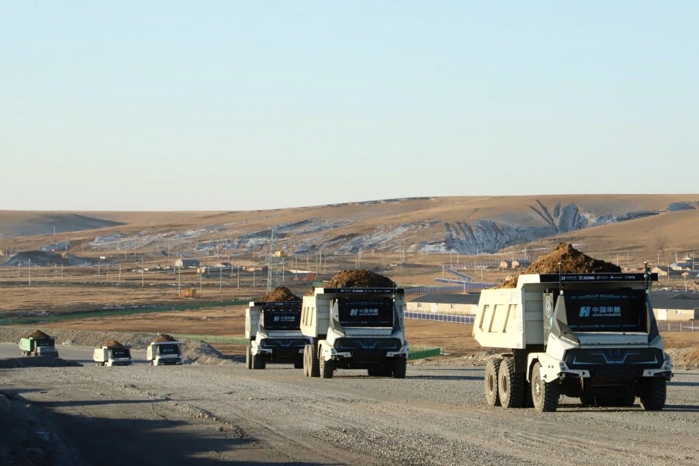 China Luncurkan Armada Truk Tambang Listrik Otonom Terbesar Dunia
